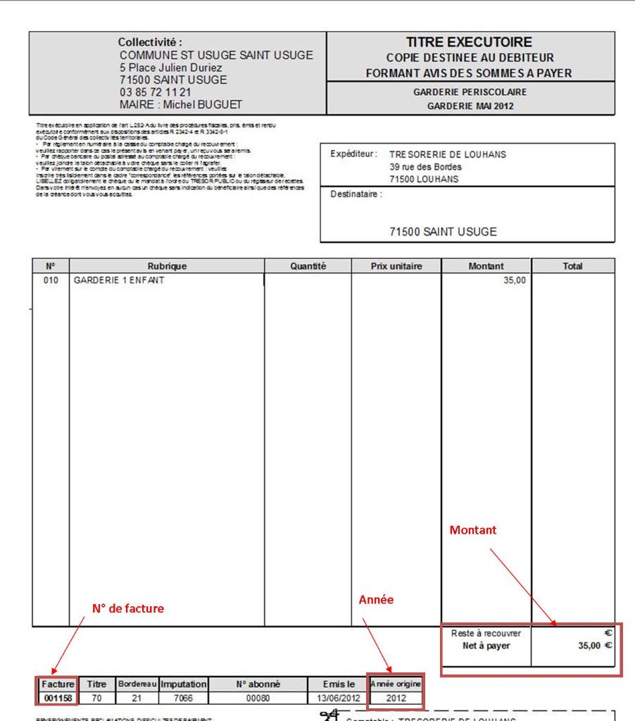 Vetement en best sale ligne paiement facture